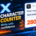 X character counter