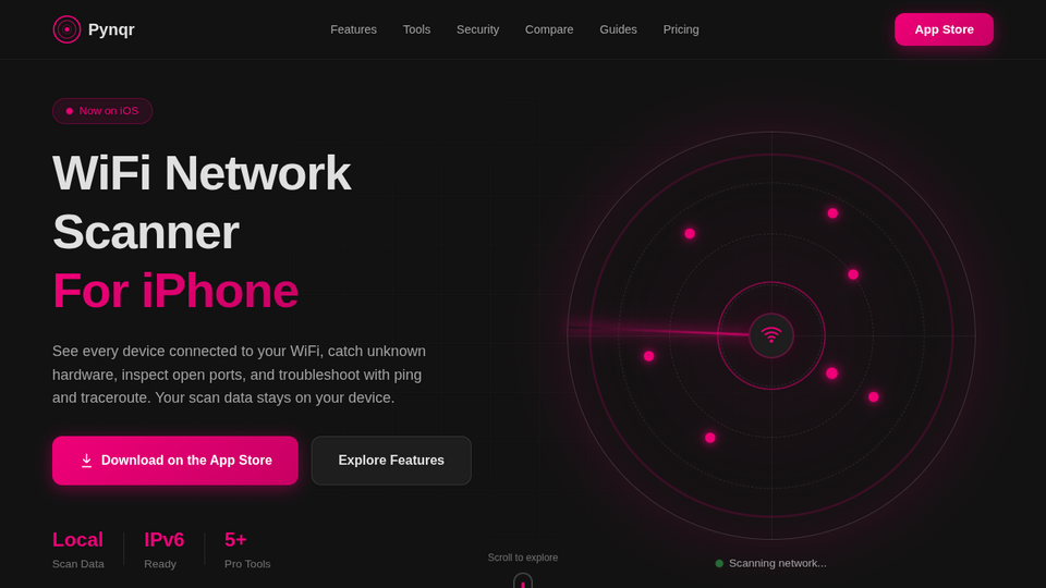 Screenshot of Pynqr