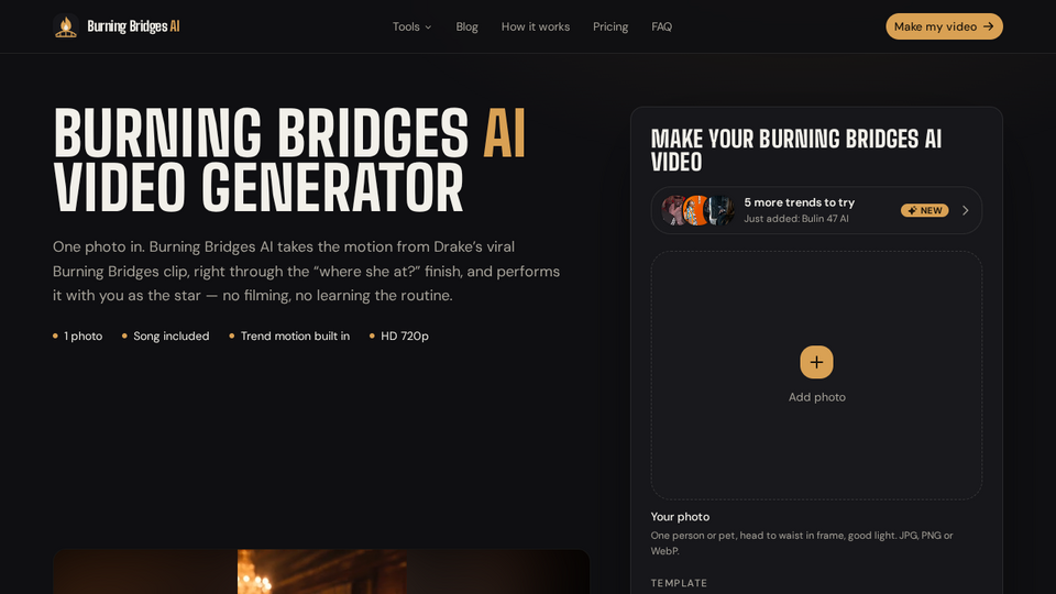 Screenshot of Burning Bridges AI