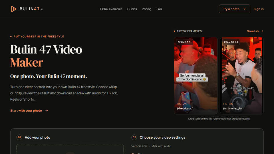 Screenshot of Bulin 47 AI