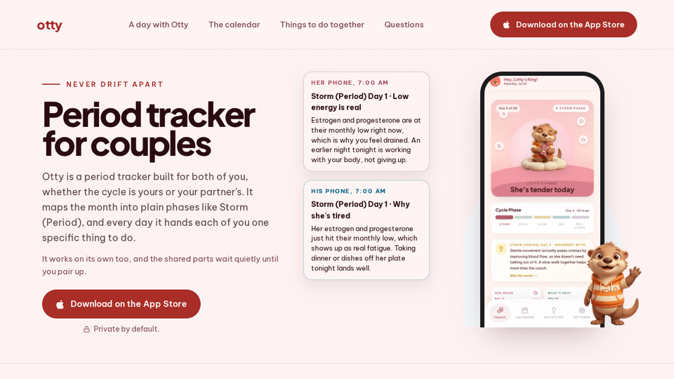Screenshot of Otty
