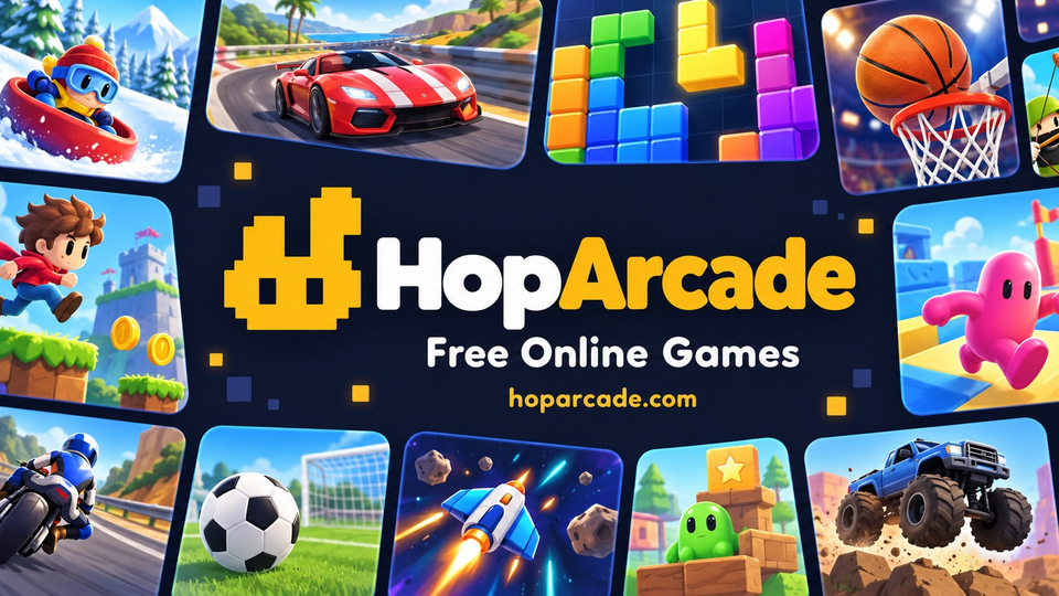 Screenshot of HopArcade