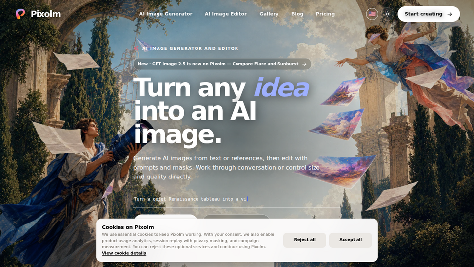 Screenshot of Pixolm