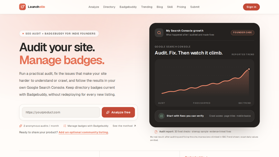 Screenshot of Launcholio
