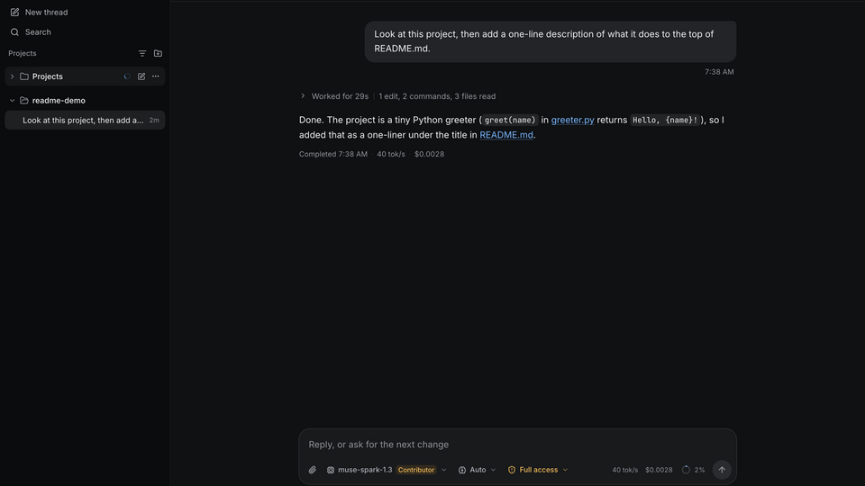 Screenshot of Helicon