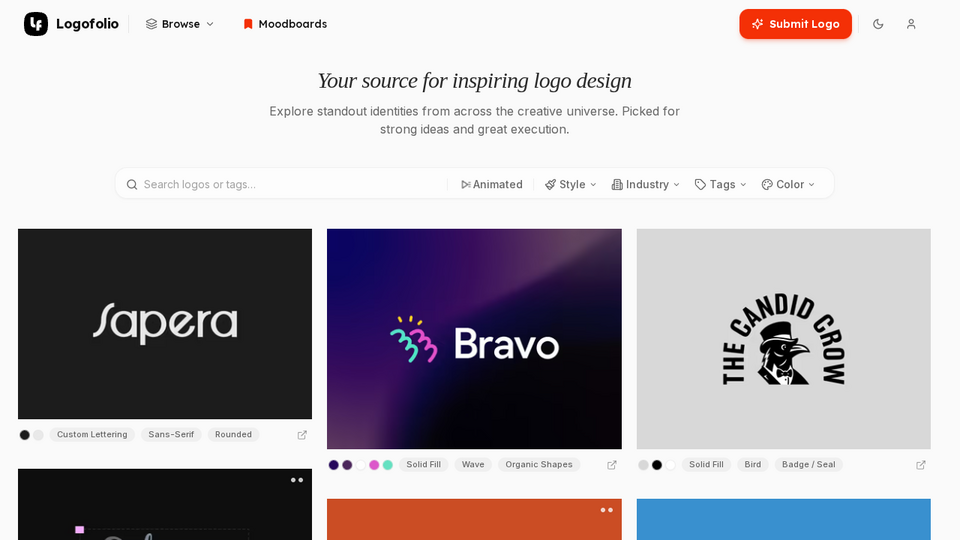 Screenshot of Logofolio