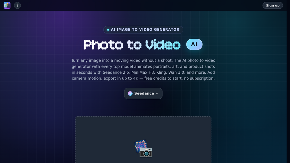 Screenshot of Photo to Video