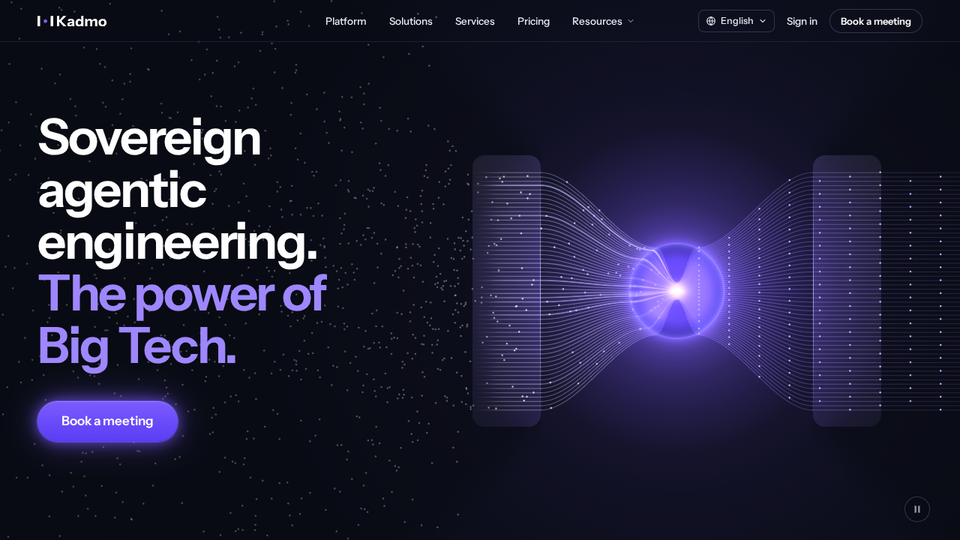 Screenshot of Kadmo