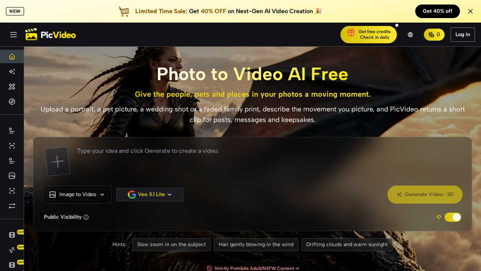 Screenshot of PicVideo