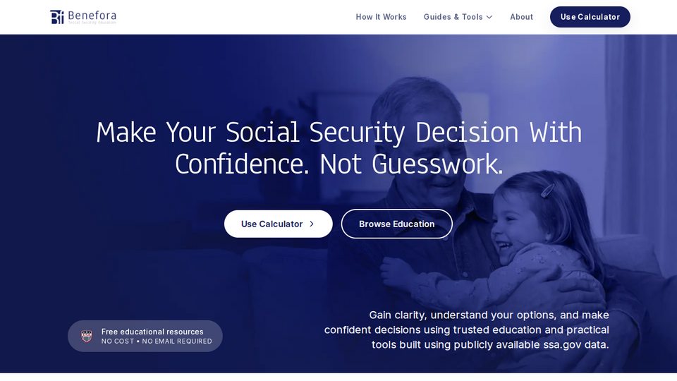 Screenshot of Benefora