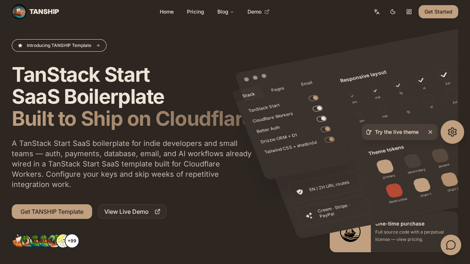 Screenshot of TANSHIP