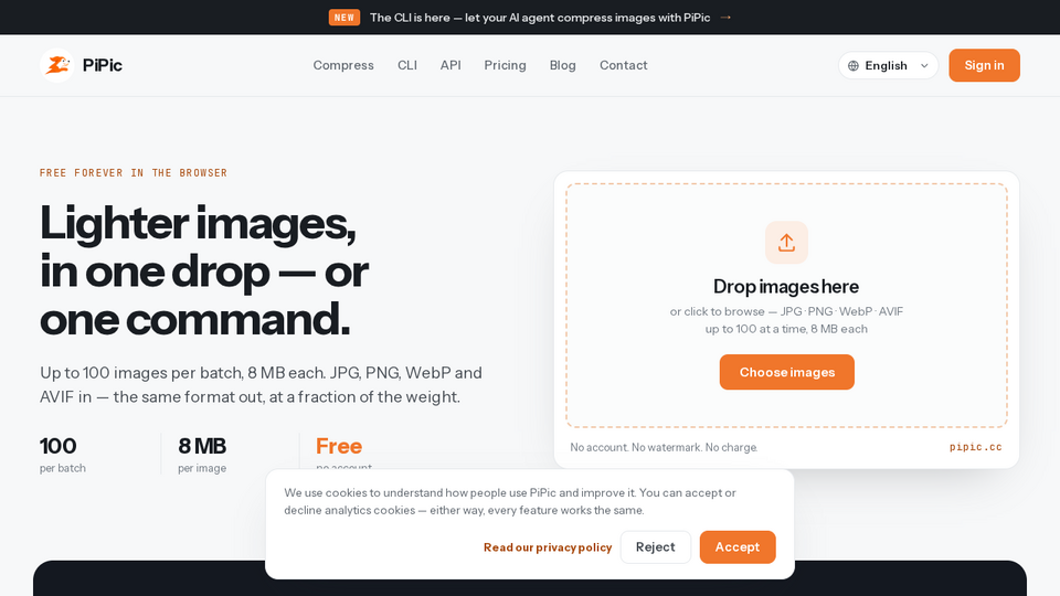 Screenshot of PiPic