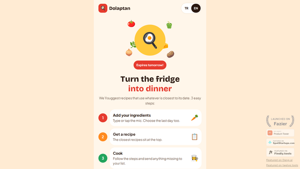 Screenshot of Dolaptan