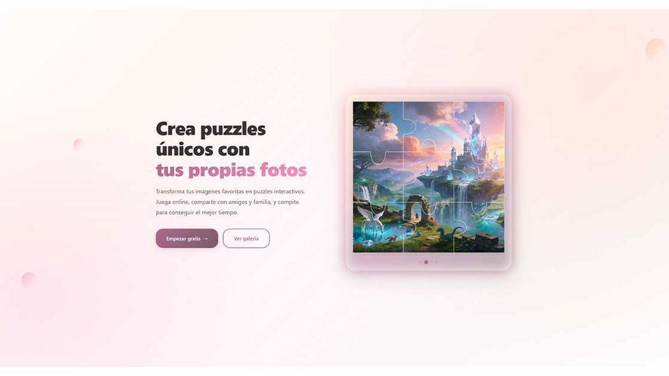 Screenshot of Puzzlify