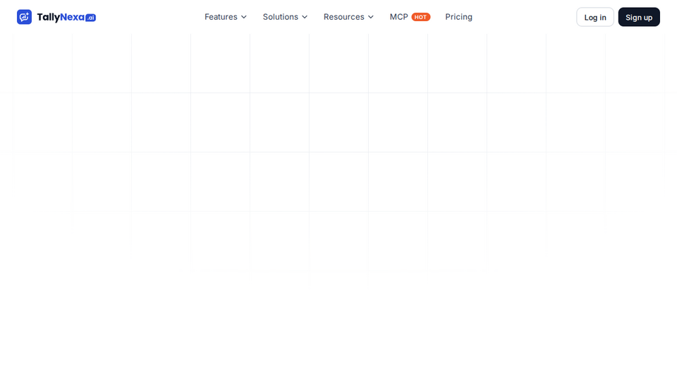 Screenshot of TallyNexa