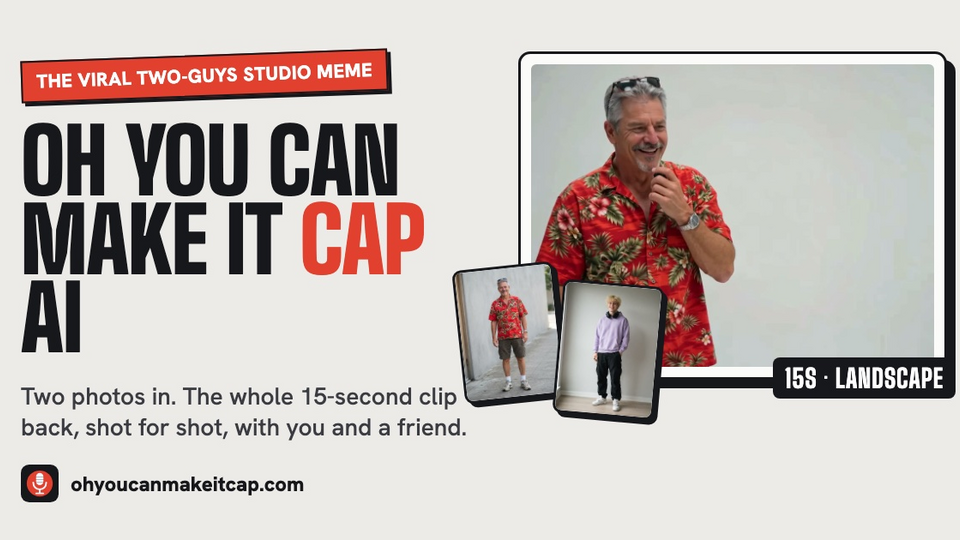 Screenshot of OhYouCanMakeItCap