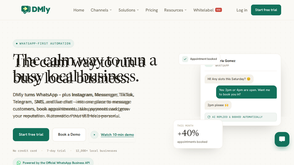 Screenshot of DMLY