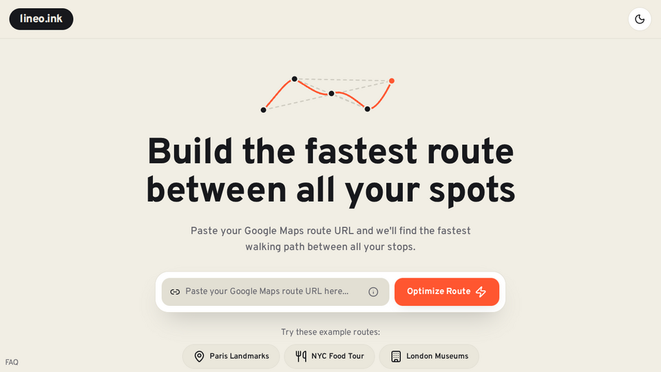 Screenshot of Lineo