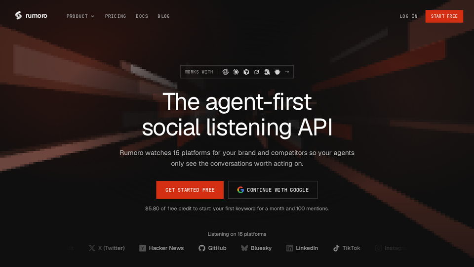 Screenshot of Rumoro