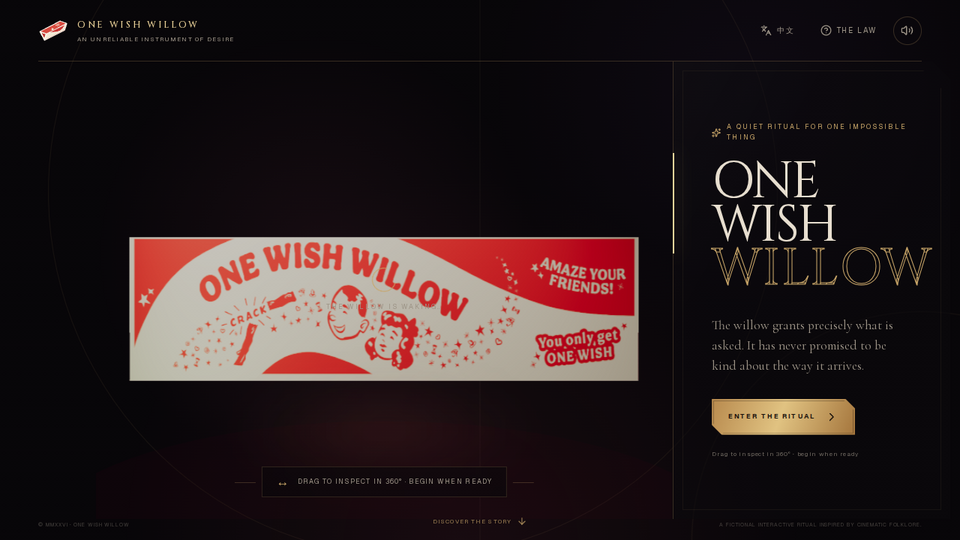 Screenshot of One Wish Willow