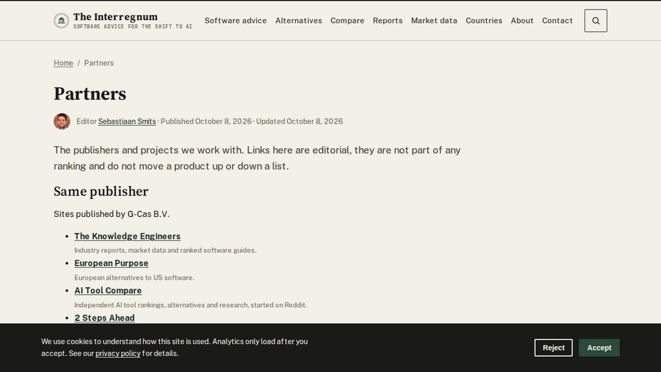 Screenshot of The Interregnum