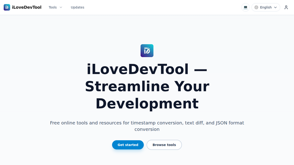 Screenshot of iLoveDevTool