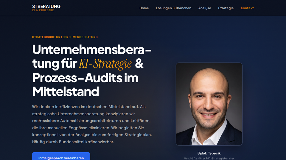 Screenshot of ST-Automatisierung