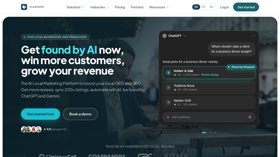 Screenshot of Pluspoint