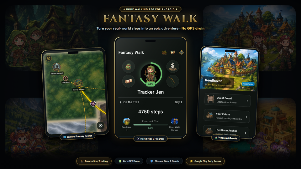 Screenshot of Fantasy Walk