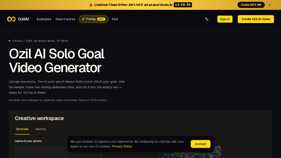 Screenshot of OzilAI