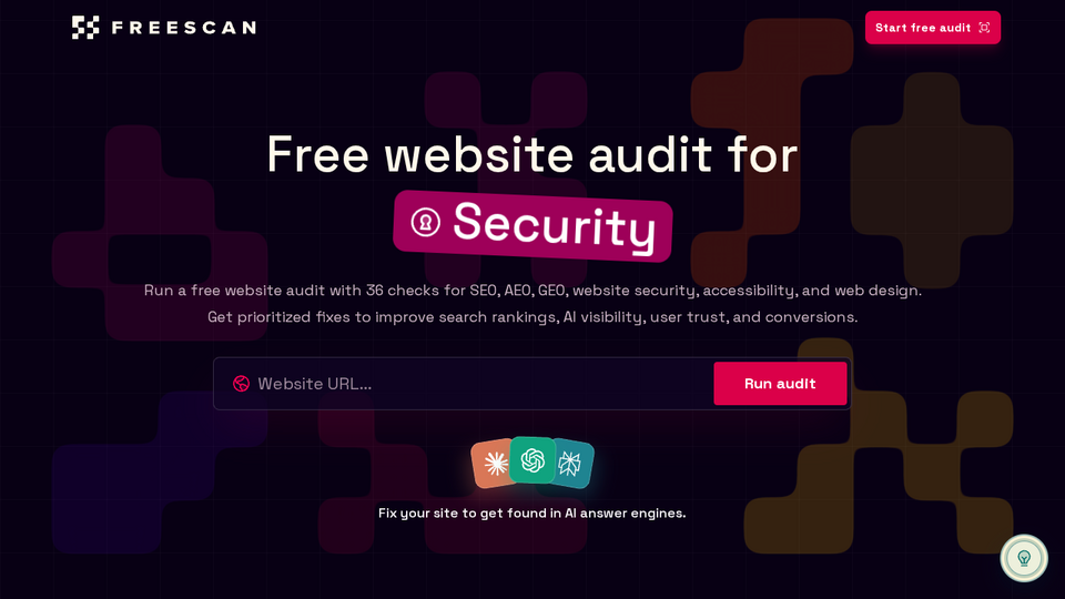 Screenshot of FreeScan