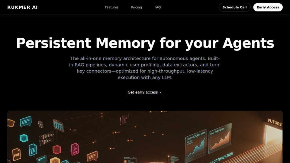 Screenshot of Rukmer AI