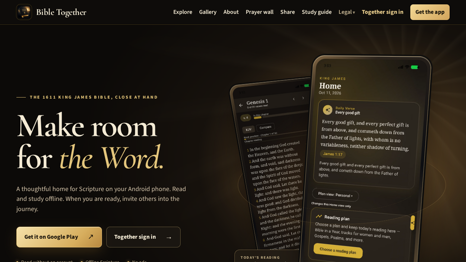 Screenshot of Bible Together