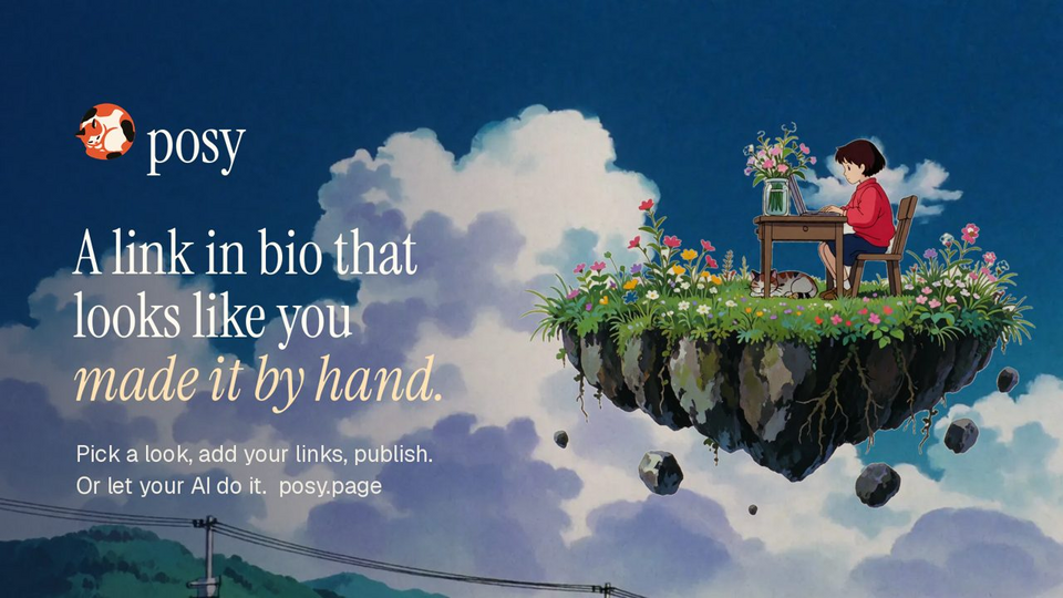 Screenshot of Posy