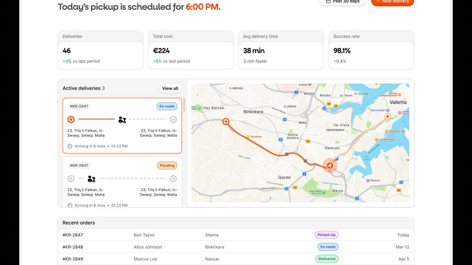 Screenshot of Kwip