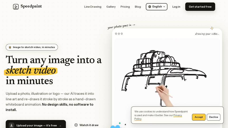 Screenshot of Speedpaint