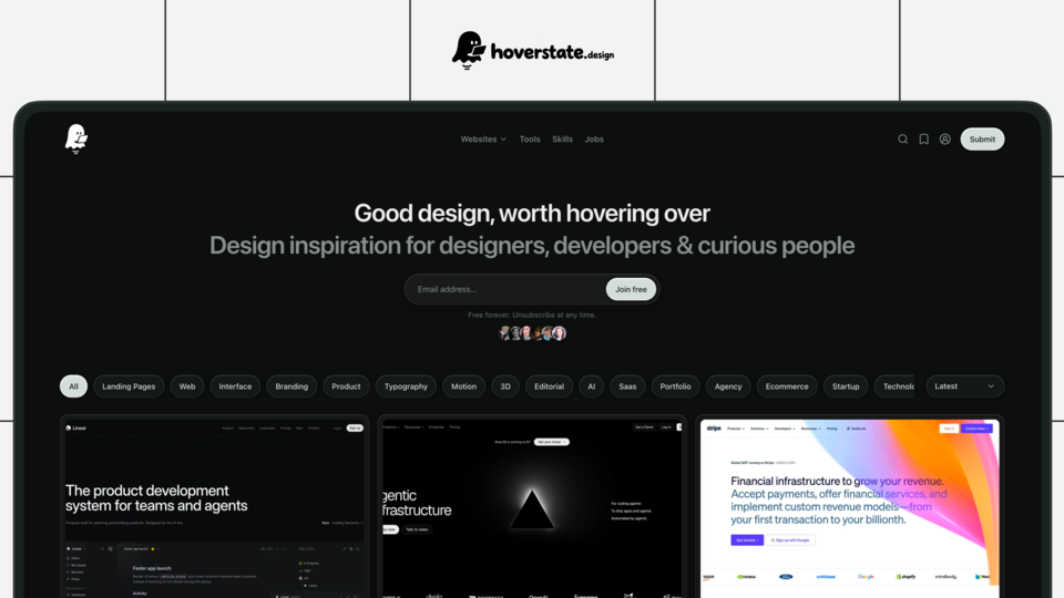 Screenshot of Hoverstate