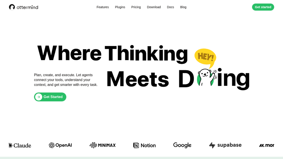 Screenshot of Ottermind