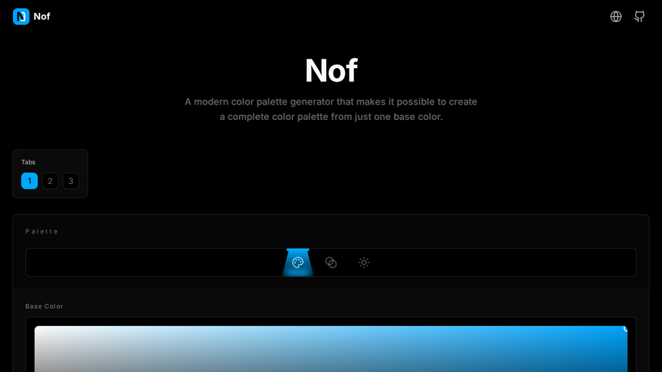 Screenshot of Nof