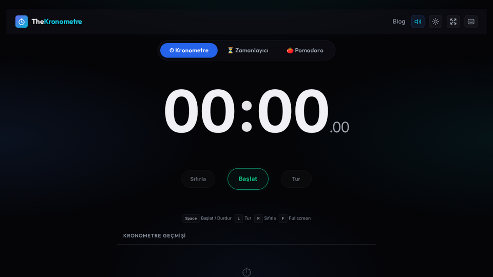 Screenshot of TheKronometre