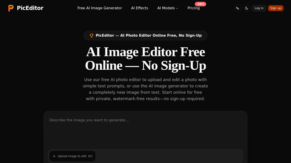 Screenshot of PicEditor