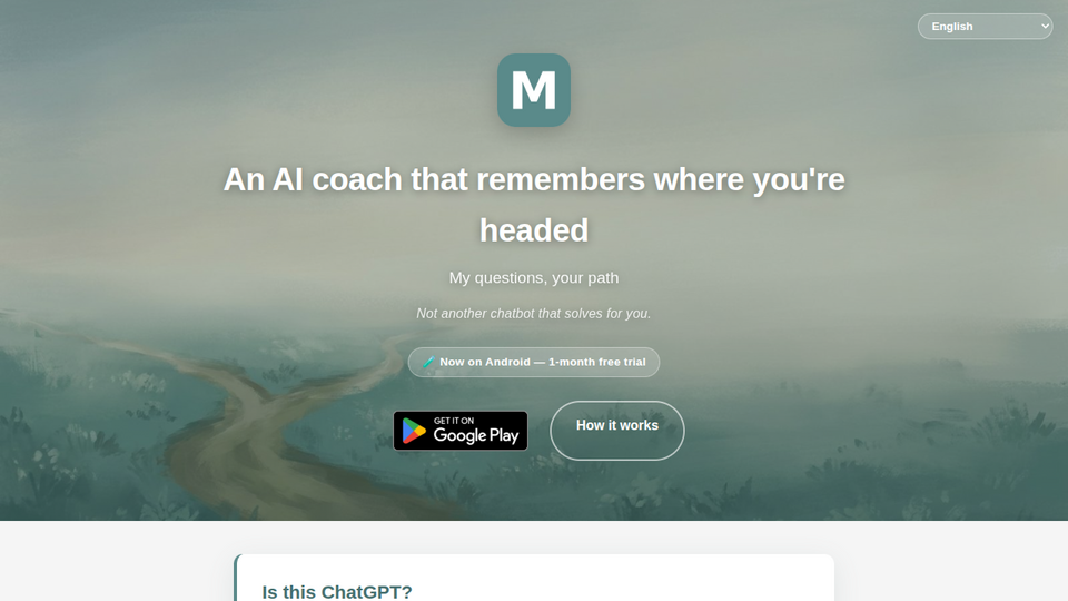 Screenshot of Mentor