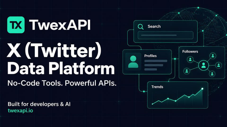 Screenshot of TwexAPI