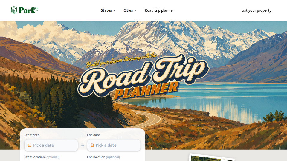 Screenshot of Park With Us