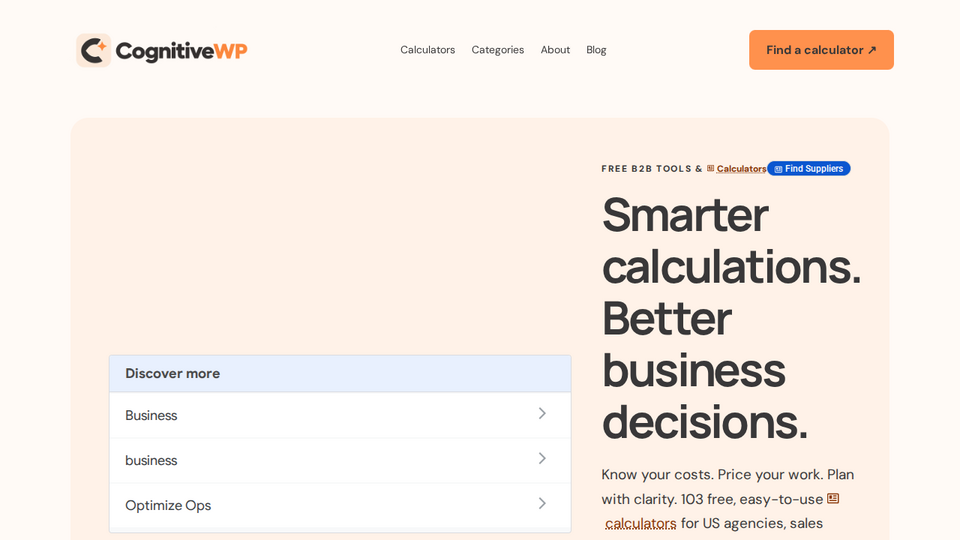 Screenshot of CognitiveWP