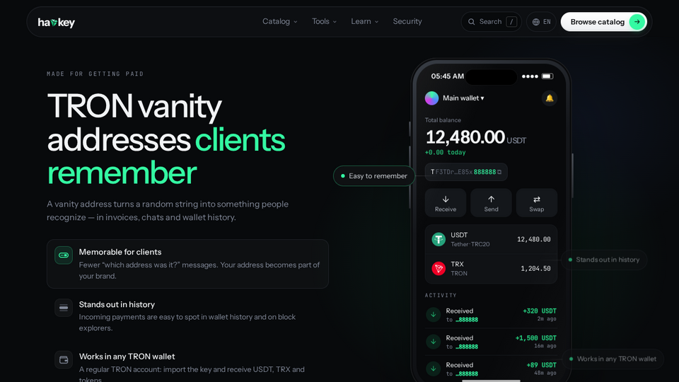 Screenshot of HaoKey