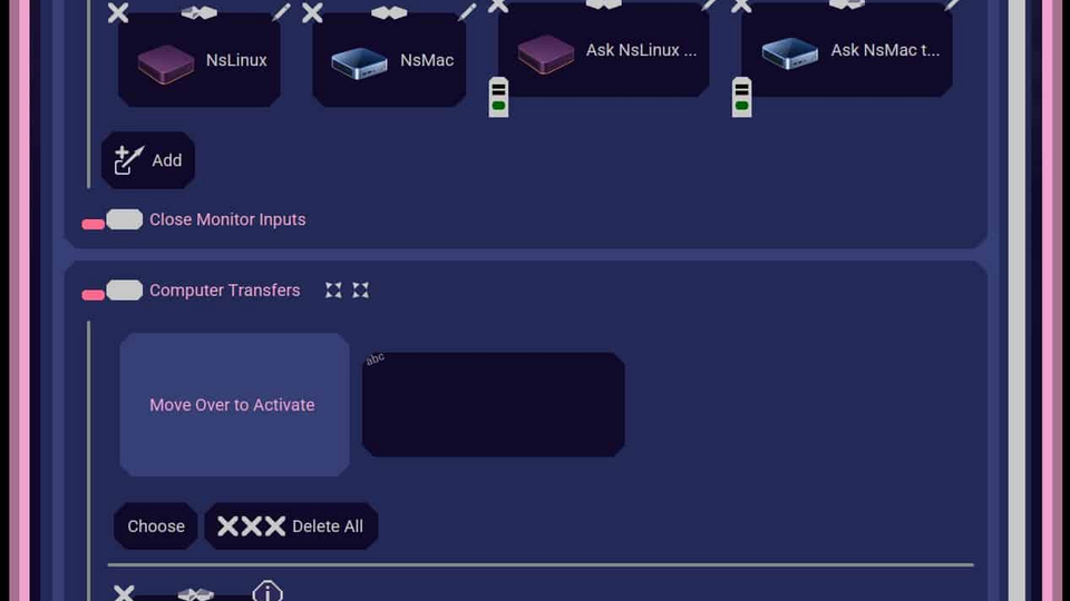 Screenshot of DisplaySwitcher
