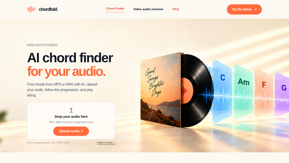 Screenshot of ChordFold