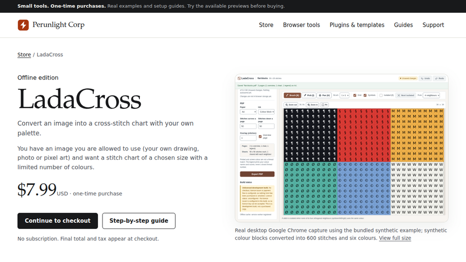 Screenshot of LadaCross