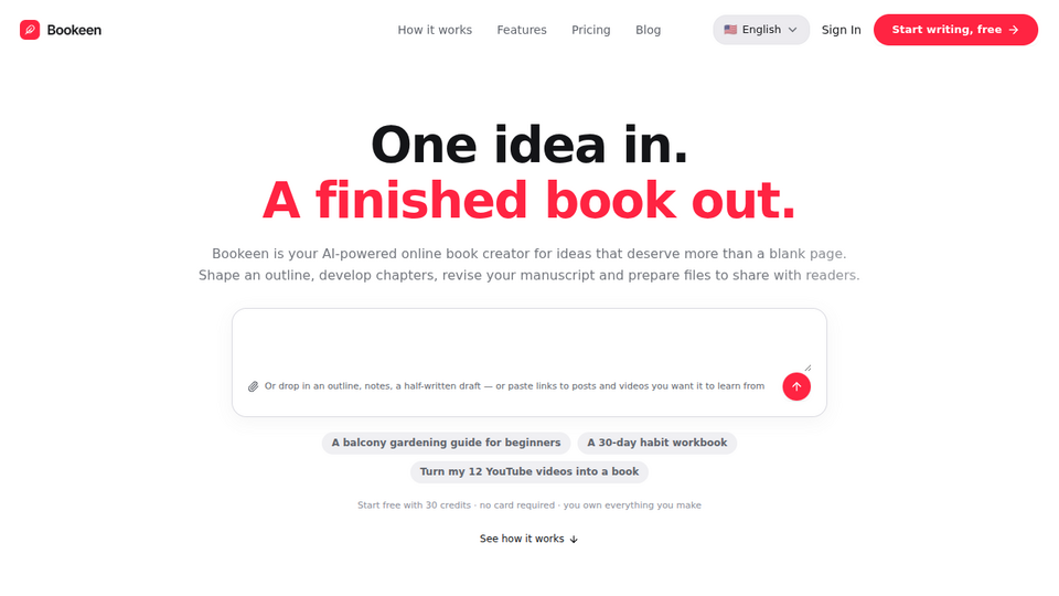 Screenshot of Bookeen